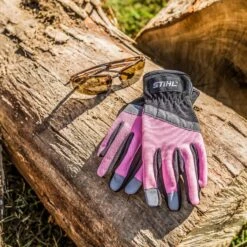 STIHL Cotton Candy Gloves Black/Pink M 1 Pair -Stihl 1ac108a4 e307 482c 8ddf 766025aa0c14
