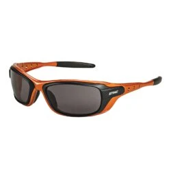 STIHL Two-Tone Work Protective Glasses Black/Orange Frame