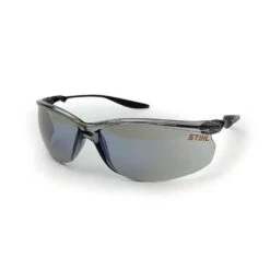 STIHL Sleek Line II Protective Glasses Blue Lens Black Frame 1 Pk