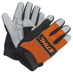 STIHL Meshback Gloves Orange/White XL 1 Pair