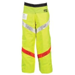 STIHL Dynamic Hi-Vis Nylon Reflective Protective Apron Chaps Green 40 Inch 1 Pk