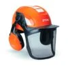 STIHL ADVANCE X-VENT Bluetooth Helmet System Black/Orange Vented -Stihl 6bda59c3 f17d 421f a09f 8abb2b270fc3