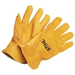 STIHL Landscaper Series Unisex Indoor/Outdoor Gloves Yellow S 1 Pair