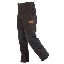 STIHL Dynamic 6 Layer Nylon 32 Inch Protective Pants Black L 1 Pk