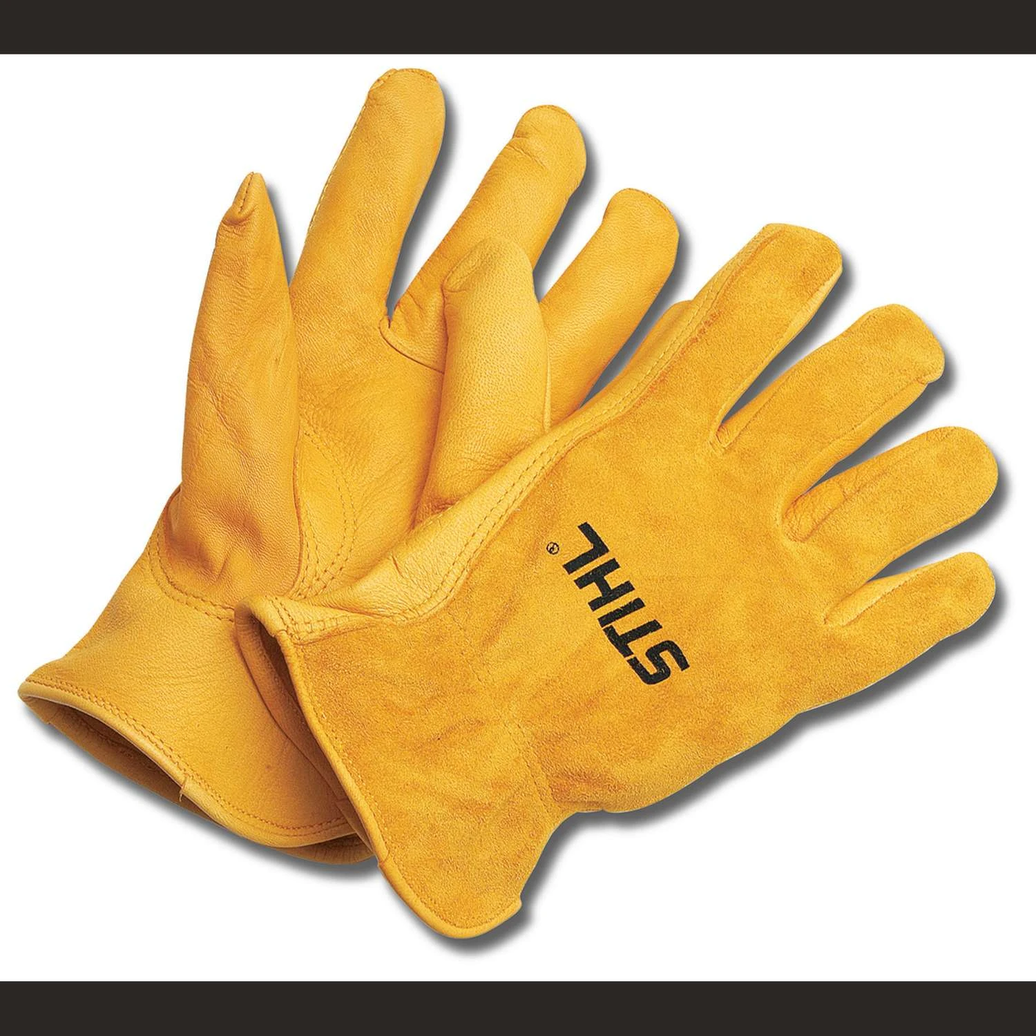 STIHL Landscaper Series Unisex Indoor/Outdoor Work Gloves Yellow M 1 Pair 3 STIHL Landscaper Series Unisex Indoor/Outdoor Work Gloves Yellow M 1 Pair